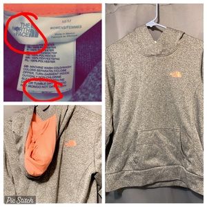 Womens north face hoodie